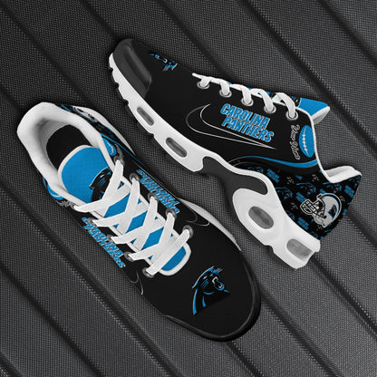 LIMITED EDITION - NEW CUSTOMIZED NFL23 CLP CAROLINA PANTHERS UNISEX AIR MAX PLUS SNEAKERS