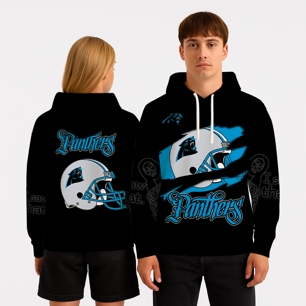 LIMITED EDITION - NEW CUSTOMIZED NFL23 CLP CAROLINA PANTHERS UNISEX T-SHIRT, POLO, HOODIE & JACKETS