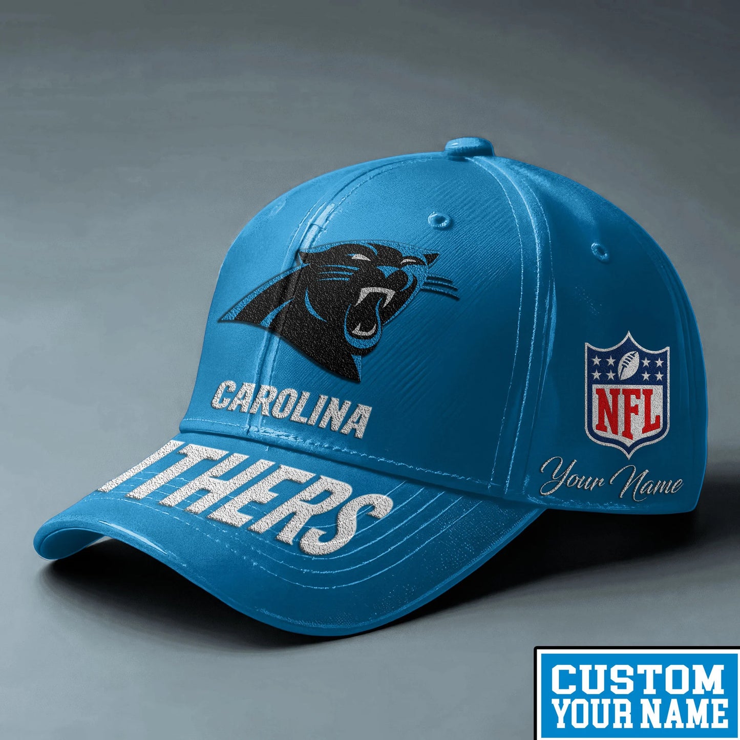 LIMITED EDITION - NEW CUSTOMIZED NFL23 CLP CAROLINA PANTHERS CLASSIC CAP