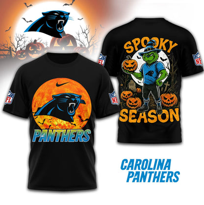 LIMITED EDITION - NEW CUSTOMIZED NFL23 CLP CAROLINA PANTHERS x SPOOKY SEASON T-SHIRT, HOODIE, ZIP HOODIE