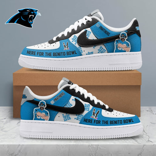 LIMITED EDITION - NEW CUSTOMIZED NFL23 CLP CAROLINA PANTHERS SUPER BOWL HALFTIME SHOW AF1 SHOES