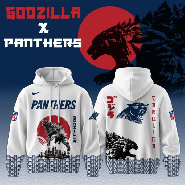 LIMITED EDITION - NEW CUSTOMIZED NFL23 CLP CAROLINA PANTHERS x GODZILLA T-SHIRT, HOODIE, ZIP HOODIE