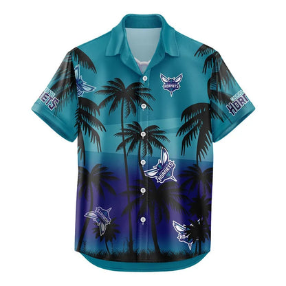 LIMITED EDITION - NEW CUSTOMIZED NBA27 CHO CHARLOTTE HORNETS UNISEX HAWAIIAN SHIRT & SHORTS SET