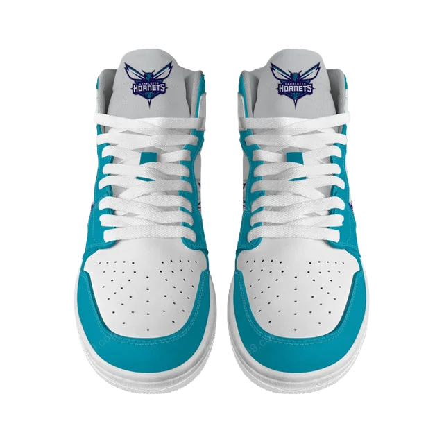 [HOT DEAL] NEW CUSTOMIZED NBA27 CHO CHARLOTTE HORNETS AIR JORDAN SNEAKERS