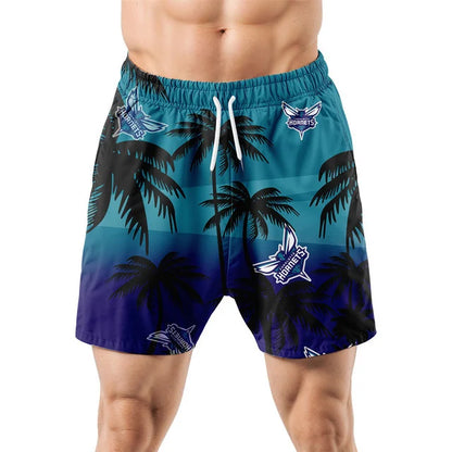 LIMITED EDITION - NEW CUSTOMIZED NBA27 CHO CHARLOTTE HORNETS UNISEX HAWAIIAN SHIRT & SHORTS SET