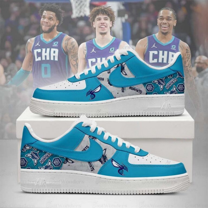[HOT DEAL] NEW CUSTOMIZED NBA27 CHO CHARLOTTE HORNETS AF1 SHOES