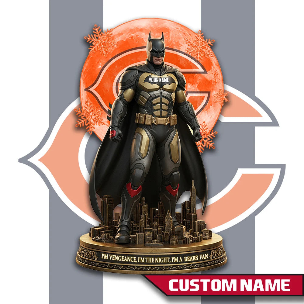 LIMITED EDITION - NEW CUSTOMIZED NFL26 CCB CHICAGO BEARS ACRYLIC PLAQUE