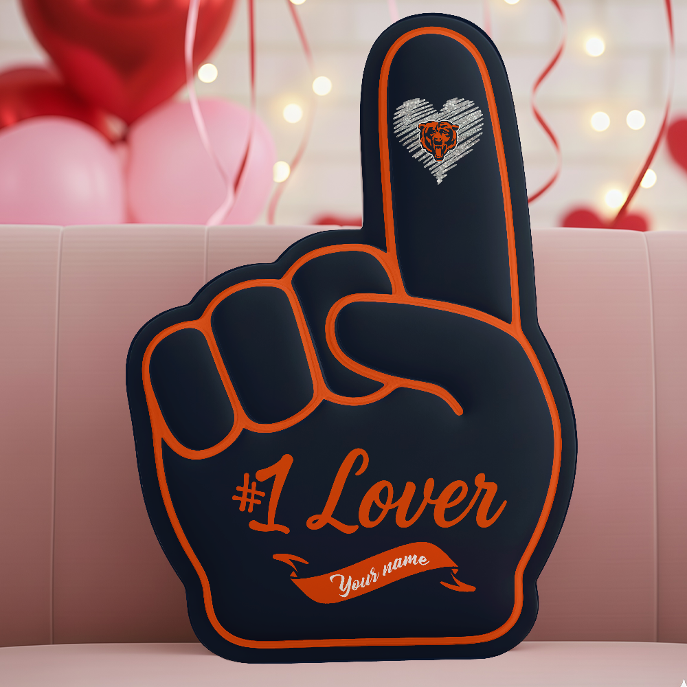 LIMITED EDITION - NEW CUSTOMIZED NFL26 CCB CHICAGO BEARS 3D BODY PILLOW
