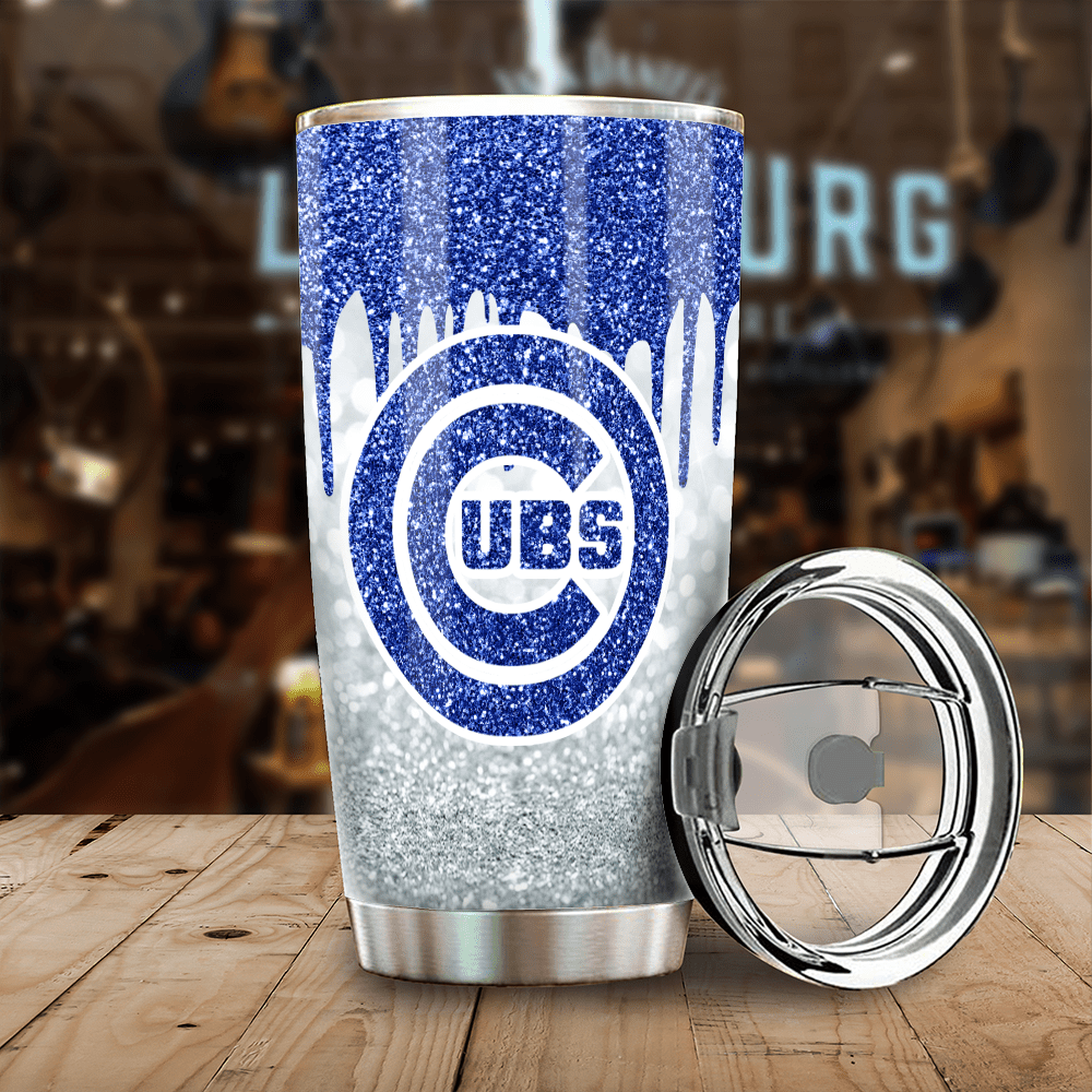 LIMITED EDITION - NEW CUSTOMIZED MLB04 CH CUBS TUMBLER CUP