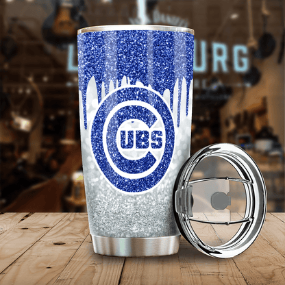 LIMITED EDITION - NEW CUSTOMIZED MLB04 CH CUBS TUMBLER CUP