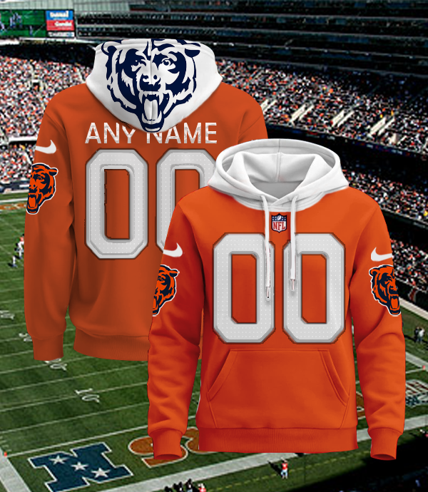 LIMITED EDITION - NEW CUSTOMIZED NFL26 CCB CHICAGO BEARS UNISEX T-SHIRT, POLO, HOODIE & JACKETS