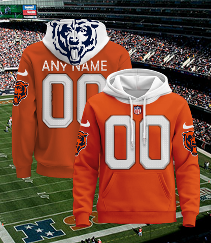 LIMITED EDITION - NEW CUSTOMIZED NFL26 CCB CHICAGO BEARS UNISEX T-SHIRT, POLO, HOODIE & JACKETS