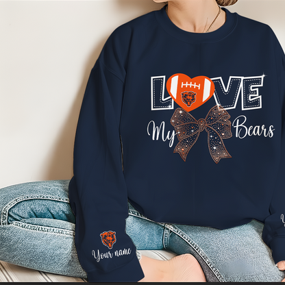 LIMITED EDITION - NEW CUSTOMIZED NFL26 CCB CHICAGO BEARS UNISEX T-SHIRT, POLO, HOODIE & JACKETS