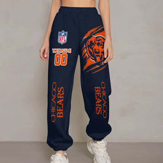 LIMITED EDITION - NEW PREMIUM NFL26 CCB CHICAGO BEARS UNISEX LONG PANTS