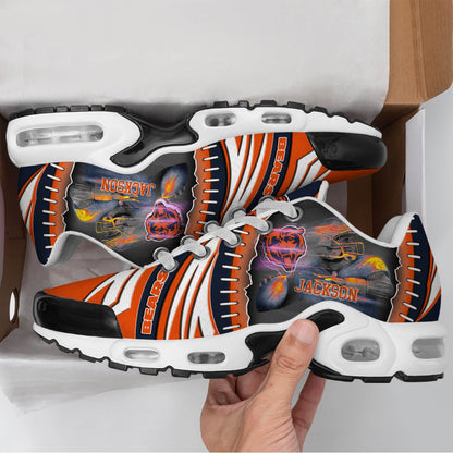 LIMITED EDITION - NEW CUSTOMIZED NFL26 CCB CHICAGO BEARS UNISEX AIR MAX PLUS SNEAKERS