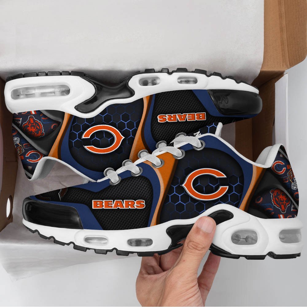 LIMITED EDITION - NEW CUSTOMIZED NFL26 CCB CHICAGO BEARS UNISEX AIR MAX PLUS SNEAKERS