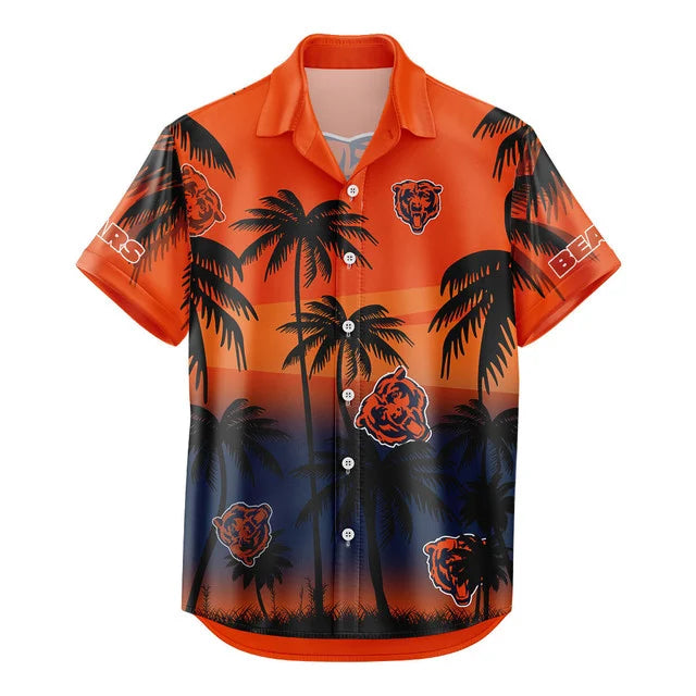 LIMITED EDITION - NEW CUSTOMIZED NFL26 CCB CHICAGO BEARS UNISEX HAWAIIAN SHIRT & SHORTS SET