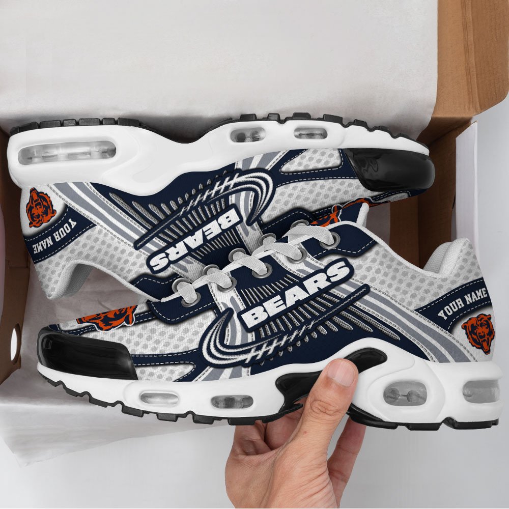 LIMITED EDITION - NEW CUSTOMIZED NFL26 CCB CHICAGO BEARS UNISEX AIR MAX PLUS SNEAKERS