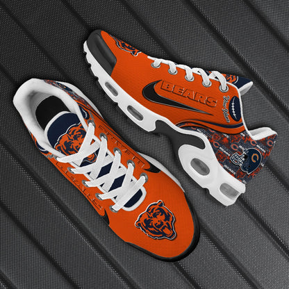 LIMITED EDITION - NEW CUSTOMIZED NFL26 CCB CHICAGO BEARS UNISEX AIR MAX PLUS SNEAKERS
