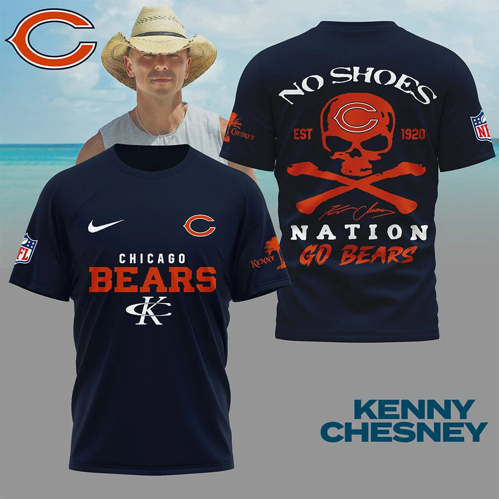 LIMITED EDITION - NEW CUSTOMIZED NFL26 CCB CHICAGO BEARS T-SHIRT | MULTIPLE COLORS AVAILABLE