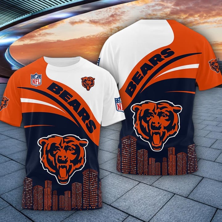 LIMITED EDITION - NEW CUSTOMIZED NFL26 CCB CHICAGO BEARS UNISEX T-SHIRT, POLO, HOODIE & JACKETS