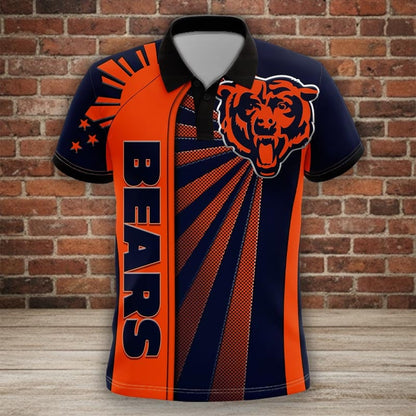 LIMITED EDITION - NEW CUSTOMIZED NFL26 CCB CHICAGO BEARS UNISEX T-SHIRT, POLO, HOODIE & JACKETS