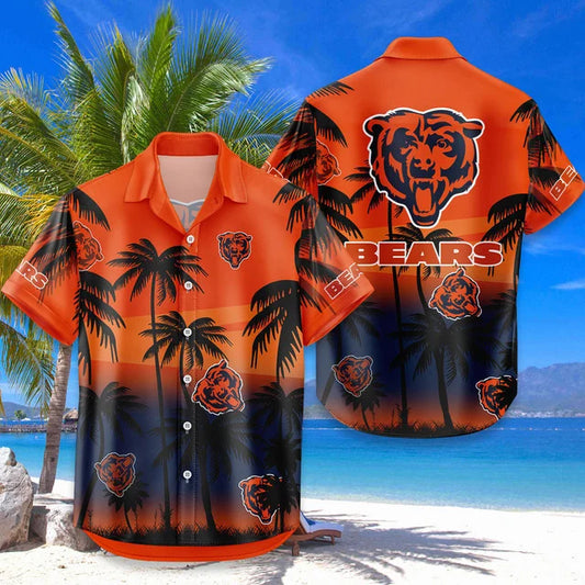 LIMITED EDITION - NEW CUSTOMIZED NFL26 CCB CHICAGO BEARS UNISEX HAWAIIAN SHIRT & SHORTS SET