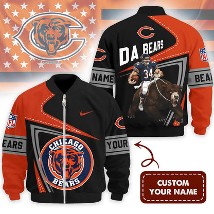 LIMITED EDITION - NEW CUSTOMIZED NFL26 CCB CHICAGO BEARS UNISEX T-SHIRT, POLO, HOODIE & JACKETS