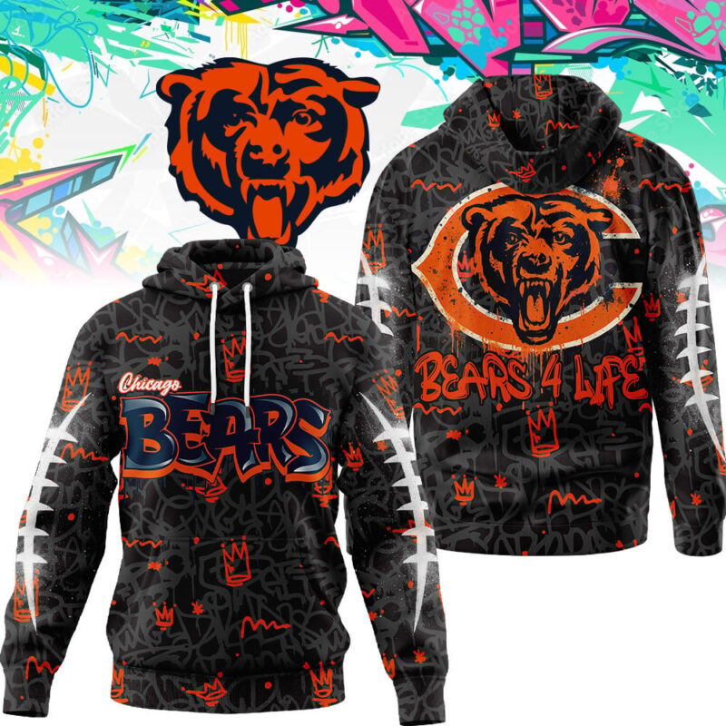 LIMITED EDITION - NEW CUSTOMIZED NFL26 CCB CHICAGO BEARS UNISEX T-SHIRT, POLO, HOODIE & JACKETS