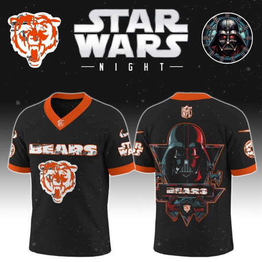 LIMITED EDITION - NEW CUSTOMIZED NFL26 CCB CHICAGO BEARS V-NECK BASKETBALL JERSEY