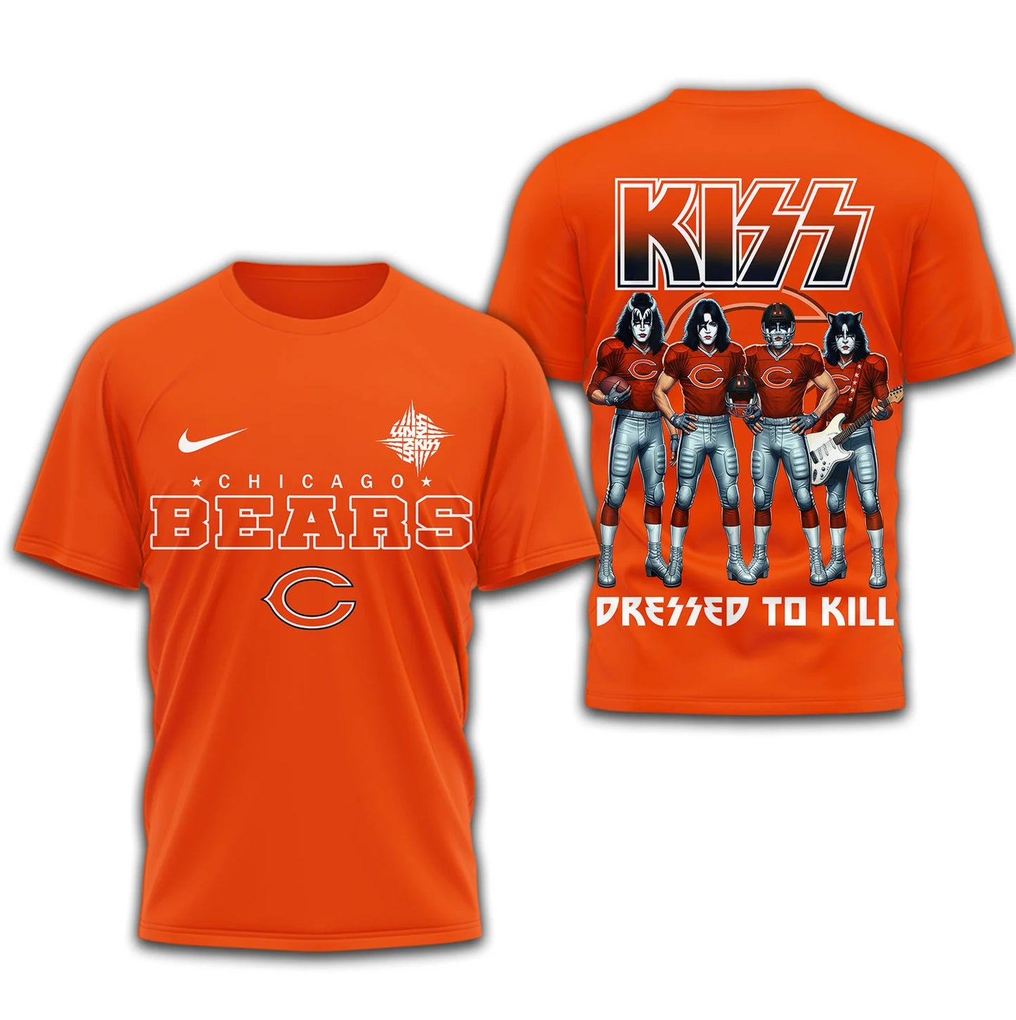 LIMITED EDITION - NEW CUSTOMIZED NFL26 CCB CHICAGO BEARS T-SHIRT | MULTIPLE COLORS AVAILABLE