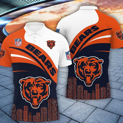 LIMITED EDITION - NEW CUSTOMIZED NFL26 CCB CHICAGO BEARS UNISEX T-SHIRT, POLO, HOODIE & JACKETS