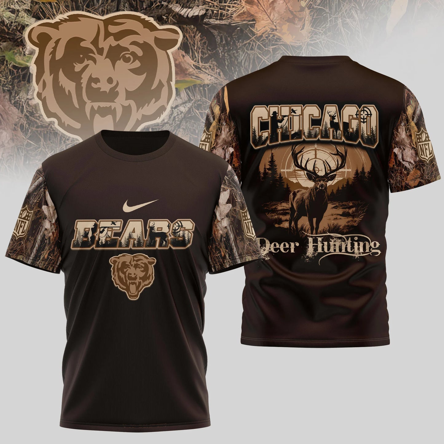 LIMITED EDITION - NEW CUSTOMIZED NFL26 CCB CHICAGO BEARS T-SHIRT, HOODIE, ZIP HOODIE
