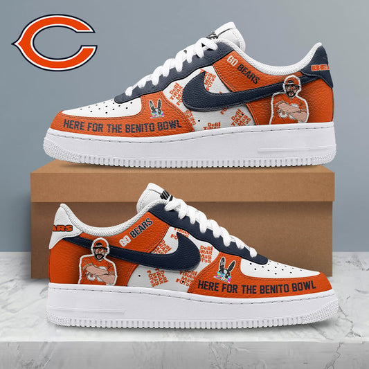 LIMITED EDITION - NEW CUSTOMIZED NFL26 CCB CHICAGO BEARS SUPER BOWL HALFTIME SHOW AF1 SHOES