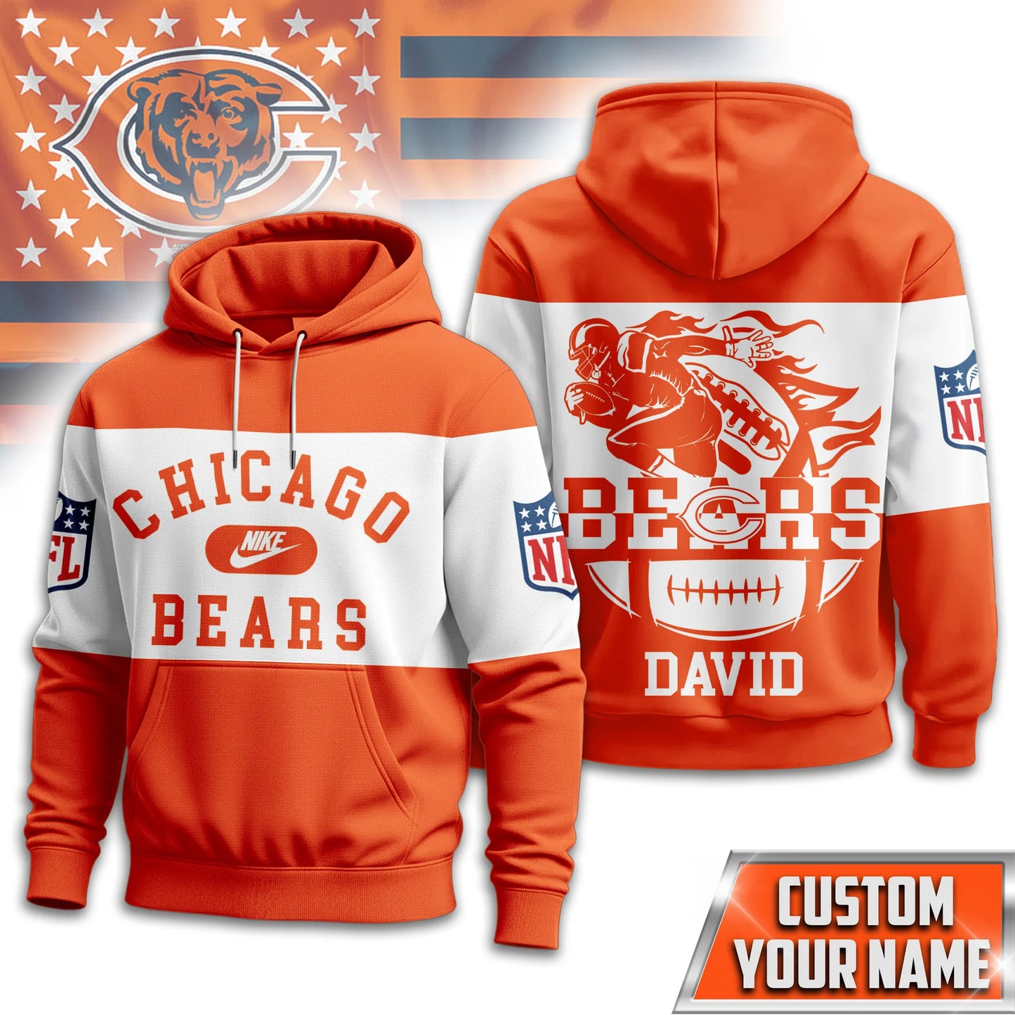LIMITED EDITION - NEW CUSTOMIZED NFL26 CCB CHICAGO BEARS T-SHIRT, HOODIE, ZIP HOODIE