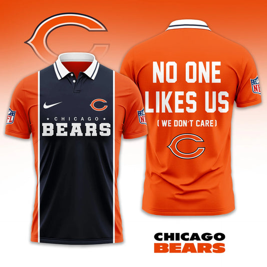 LIMITED EDITION - NEW CUSTOMIZED NFL26 CCB CHICAGO BEARS UNISEX T-SHIRT, POLO & HOODIE