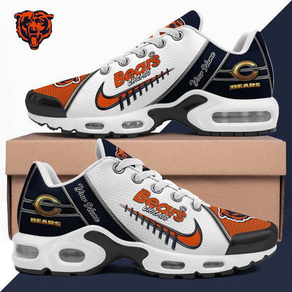 LIMITED EDITION - NEW CUSTOMIZED NFL26 CCB CHICAGO BEARS UNISEX AIR MAX PLUS SNEAKERS