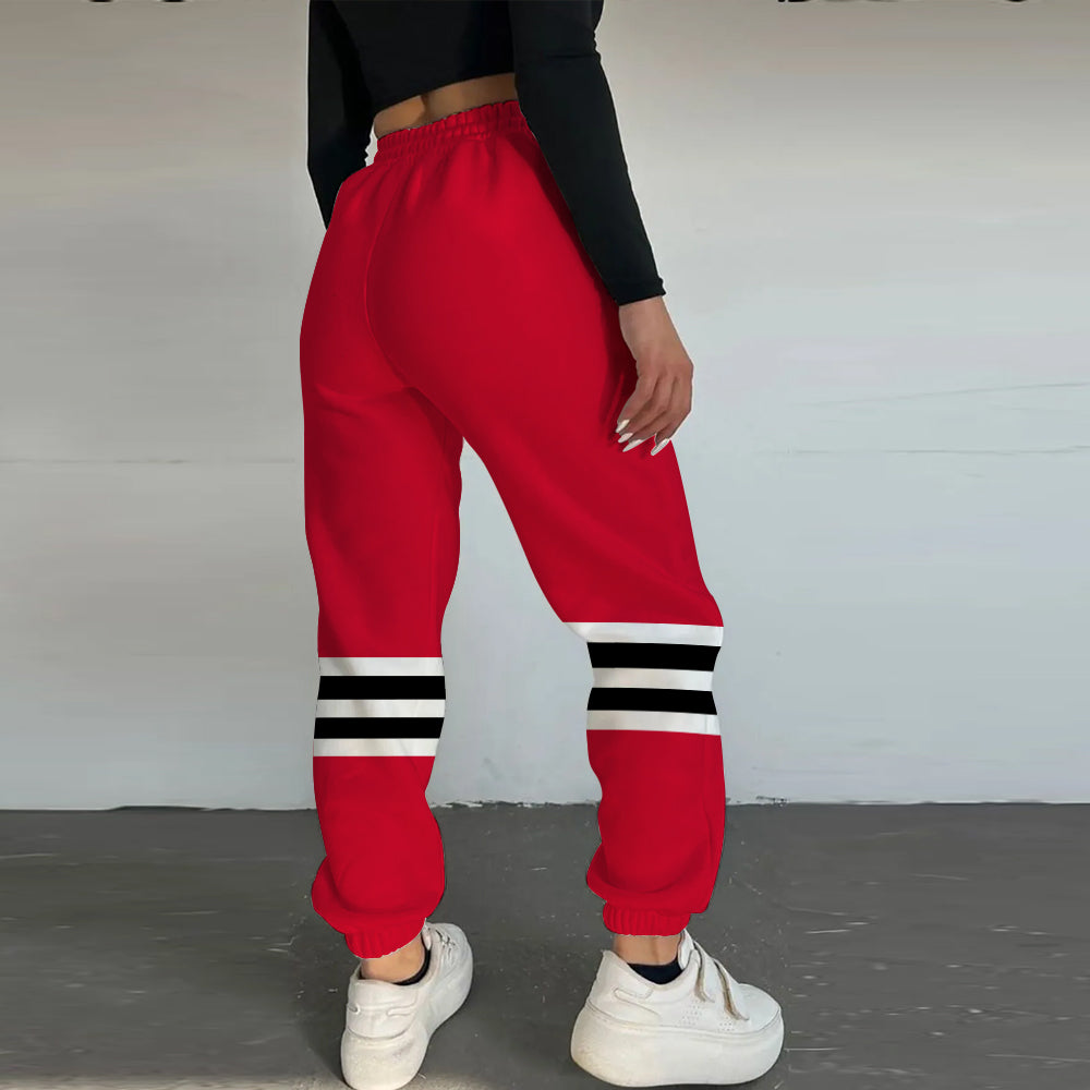 LIMITED EDITION - NEW CUSTOMIZED NHL08 CBH CHICAGO BLACKHAWKS COMBO HOODIE & LONGPANTS