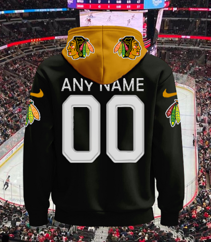 LIMITED EDITION - NEW CUSTOMIZED NHL08 CBH CHICAGO BLACKHAWKS UNISEX T-SHIRT, POLO, HOODIE & JACKETS