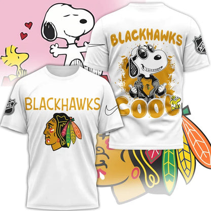 LIMITED EDITION - NEW CUSTOMIZED NHL08 CBH CHICAGO BLACKHAWKS X SNOOPY T-SHIRT, SWEATSHIRT, HOODIE & ZIP HOODIE