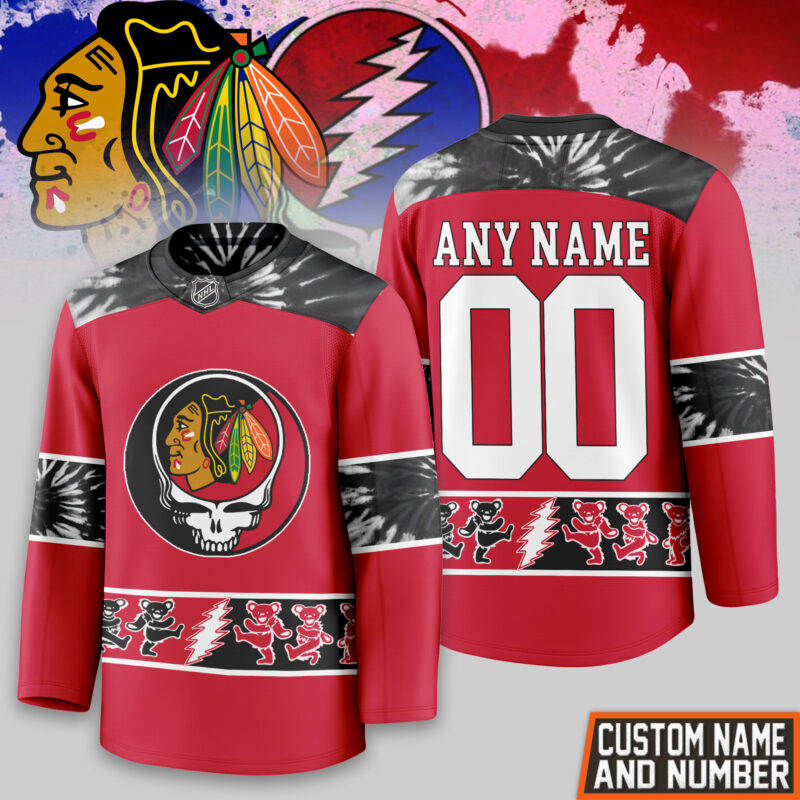 [SUPER SALE] NEW CUSTOMIZED NHL08 CBH CHICAGO BLACKHAWKS UNISEX HOCKEY JERSEY