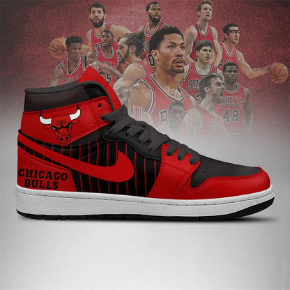 [HOT DEAL] NEW CUSTOMIZED NBA19 CBU CHICAGO BULLS AIR JORDAN SNEAKERS