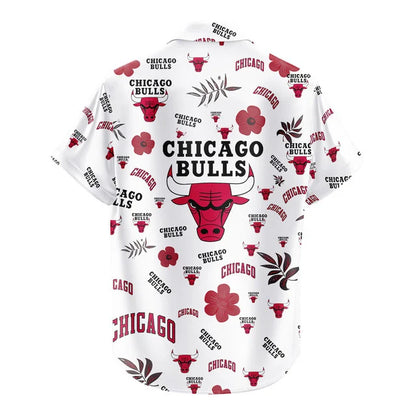 LIMITED EDITION - NEW CUSTOMIZED NBA19 CBU CHICAGO BULLS UNISEX HAWAIIAN SHIRT & SHORTS SET