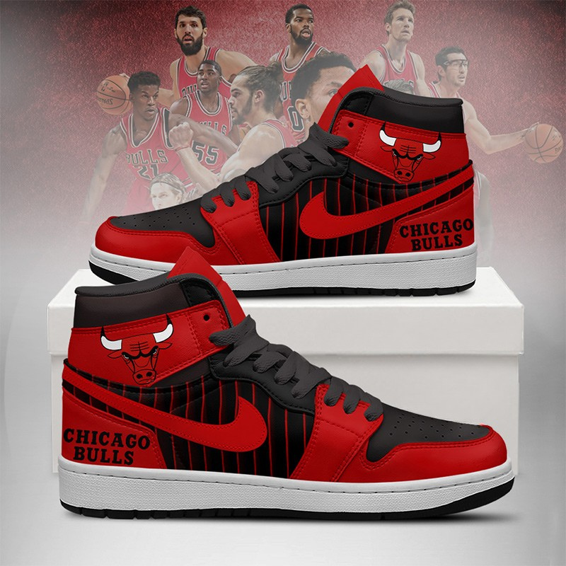 [HOT DEAL] NEW CUSTOMIZED NBA19 CBU CHICAGO BULLS AIR JORDAN SNEAKERS