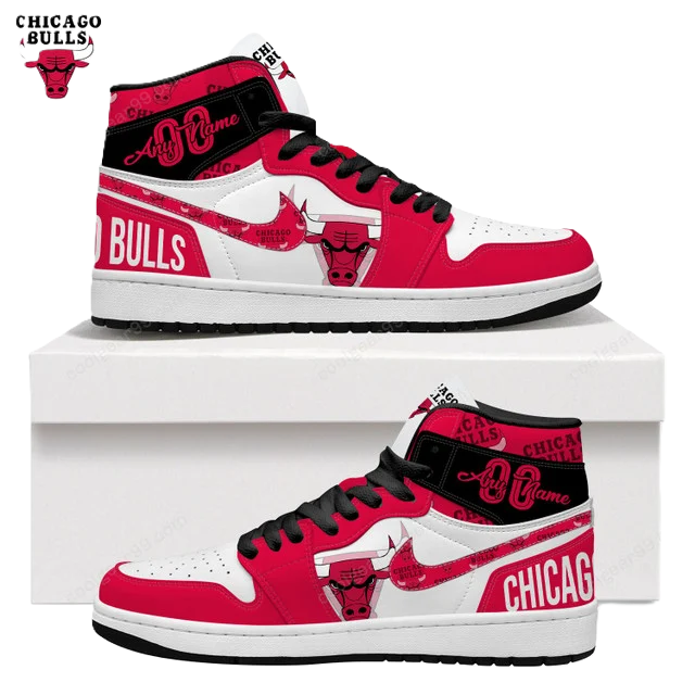 [HOT DEAL] NEW CUSTOMIZED NBA19 CBU CHICAGO BULLS AIR JORDAN SNEAKERS