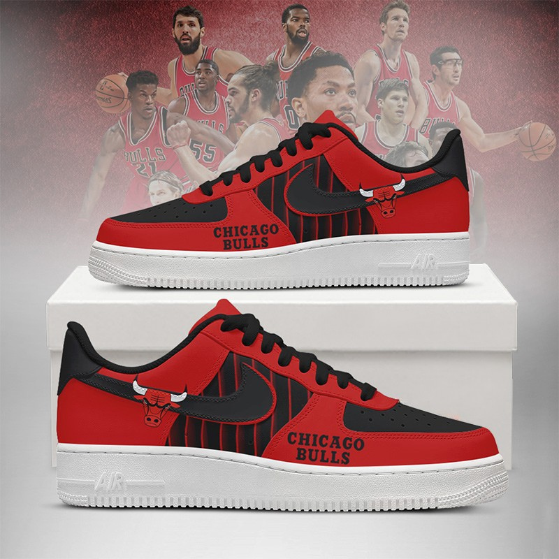 [HOT DEAL] NEW CUSTOMIZED NBA19 CBU CHICAGO BULLS AF1 SHOES