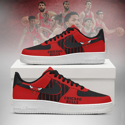 [HOT DEAL] NEW CUSTOMIZED NBA19 CBU CHICAGO BULLS AF1 SHOES