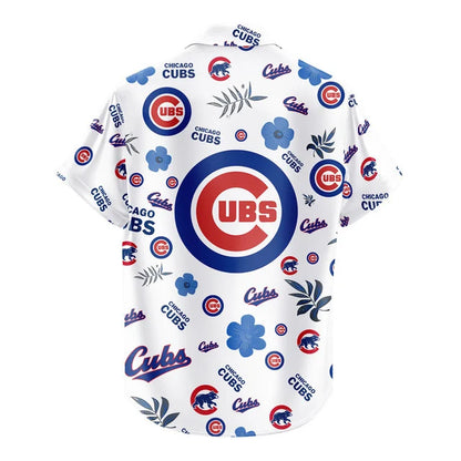 LIMITED EDITION - NEW CUSTOMIZED MLB04 CCS CHICAGO CUBS UNISEX HAWAIIAN SHIRT & SHORTS SET