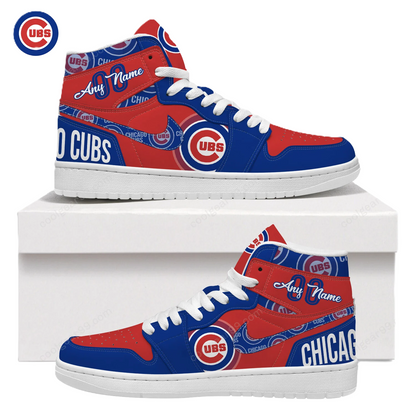 LIMITED EDITION - NEW CUSTOMIZED MLB04 CH CUBS AIR JORDAN SNEAKERS