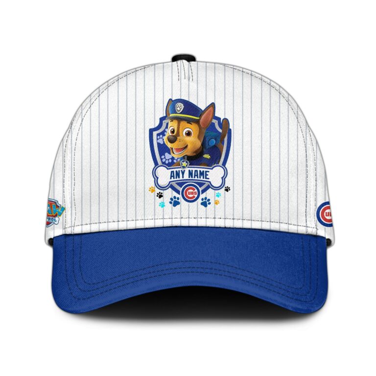 LIMITED EDITION - NEW CUSTOMIZED MLB04 CCS CHICAGO CUBS x PAW PATROL BASEBALL JERSEY & CAP